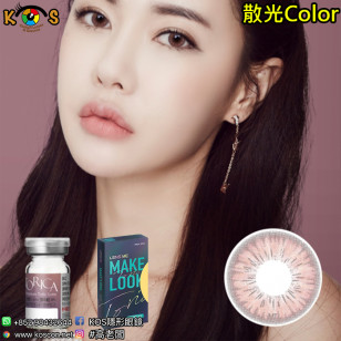 【散光】Lensme Make Look Torica Eyegee Pink 토리카 메이크룩 아이지 핑크 (난시 교정용) 每月抛棄散光彩妝隱形眼鏡